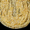 Natural Citrine Gemstone Grade A 5MM Micro Faceted Round Loose Beads 15 inch Full Strand (80018207-P96)
