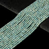 Natural Aqua Apatite Gemstone Grade A Round 3MM 4MM 5MM 6MM Loose Beads (D685)