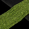 Natural Peridot Gemstone Grade AAA Round 3MM 4MM 5MM Loose Beads (D607)