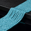 Blue Cat's Eye Gemstone Grade AAA 2MM Micro Faceted Round Loose Beads 15 inch Full Strand (80018257-P100)