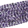 Natural Amethyst Gemstone Faceted Barrel Drum 8X12-9X13MM 11X14-12X16MM 13X14-13X20MM Loose Beads (D425)