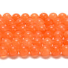 Carnelian Orange Jade Gemstone Round 8MM Loose Beads 14.5 inch Full Strand (80020231-D629)