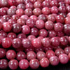 Rare Natural Thulite Pink Zoisite Gemstone Grade AAA Round 7MM 8MM 9MM 10MM 11MM 12MM 13MM Loose Beads (D225)