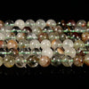 Natural Green Phantom Quartz Gemstone Round 6MM 7MM 8MM 9MM 10MM 11MM 12MM Loose Beads (D664 D665)