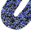 Black Blue Fire Agate Gemstone Round 6MM 8MM 10MM Loose Beads (D701)