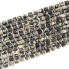 Natural Map Jasper Gemstone Faceted Round Tube Hexagon 10X8MM Loose Beads (D724)