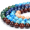 Genuine Natural 7 Chakra Gemstone Round 8MM Loose Beads 15.5 inch Full Strand (80018483-D489)
