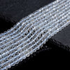 Natural Topaz Gemstone Grade AAA Micro Faceted Round 5MM Loose Beads (P115)