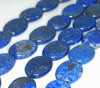 25X18MM LAPIS LAZULI GEMSTONE GRADE A OVAL LOOSE BEADS 16inch