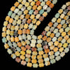 Natural Amazonite Gemstone Faceted Round Tube Hexagon 10X8MM Loose Beads (D721)