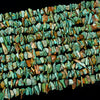 100% Genuine Natural Turquoise Blue Green Gemstone Pebble Nugget Chip 5-11MM 10-17MM Loose Beads (D431)