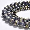 Gray Gold Mashan Jade Gemstone Round 4MM 6MM 8MM 10MM Loose Beads (D570)