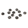 Natural Snowflake Obsidian Gemstone Large Hole Beads Rondelle Donut 14MM BULK LOT 2,6,12,24,50 Beads (80021191-S63)