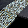 Natural Amazonite Gemstone Heshi Rondelle Slice 4X2MM Loose Beads 14.5 inch Full Strand (80019467-P105)