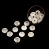 Natural Yellow Jade Gemstone Large Hole Beads Rondelle Donut 14MM BULK LOT 2,6,12,24,50 Beads (80021201-S62)
