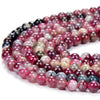 Natural Madagascar Eudialyte Gemstone Grade AA Round 3MM 4MM Loose Beads 15 inch Full Strand (P80)