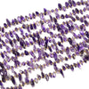 Natural Amethyst Gemstone Stick Pebble Chip 9-17MM Loose Beads (D715)