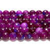 Purple Blue Jade Gemstone Faceted Round 6MM 8MM Loose Beads (D633)