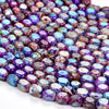 Galaxy Sea Sediment Imperial Jasper Gemstone Rectangle Tube 5-7MM Loose Beads (D517)