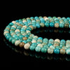 Turquoise Howlite Gemstone Round 7MM 8MM Loose Beads 15inch Full Strand (D662)