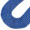 Blue Lava Gemstone Rondelle Heshi Slice 4X2MM 6X3MM Loose Beads (D645)