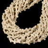 Ivory White Lava Gemstone Cross 11X9MM Loose Beads (D649)