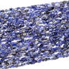 Natural Tanzanite Gemstone 6-8MM Pebble Nugget Loose Beads (D466)