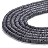 Lava Volcanic Gemstone Heshi Rondelle Slice 4X2MM Loose Beads 14.5 inch Full Strand (80019471-P105)
