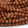 Green Brown Tibetan Dzi Agate Etched Line Ring Mala Antique Boho Beads Gemstone Round 8MM 10MM 12MM Loose Beads (D518)