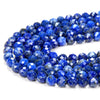 5MM Natural Lapis Lazuli Gemstone Grade AA Micro Faceted Round Loose Beads 15 inch Full Strand (80009391-P29)