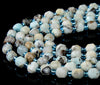 6MM Natural Hemimorphite Gemstone Grade A Faceted Prism Double Point Cut Loose Beads (D212)