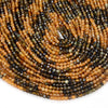 Natural Tourmaline Multi Color Green Yellow Gemstone Grade AAA Micro Faceted Round 2MM 3MM Loose Beads 15 inch Full Strand (P27)