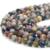3MM Natural Chrysocolla Gemstone Grade A Micro Faceted Round Loose Beads 15 inch Full Strand (80016812-P65)