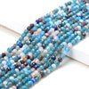 3MM Natural Multi Color Mix Stones Gemstone Micro Faceted Round Loose Beads 15 inch Full Strand (80016215-P50)