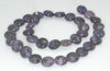 12mm Dark Purple Lepidolite Gemstone Grade AB Flat Round Loose Beads 16 inch Full Strand (90188306-656)