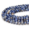 3-4MM Natural Sapphire Gemstone Micro Faceted Round Loose Beads 15 inch Full Strand (80009420-P31)