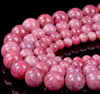 Natural Norwegian Thulite Gemstone Grade AAA Round 5MM 6MM 7MM 8MM 9MM 10MM 11MM 12MM 13MM 14MM Loose Beads (D298)