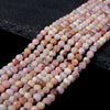 4MM Pink Opal Gemstone Grade AA Micro Faceted Round Loose Beads 15.5 inch Full Strand (80009279-P25)