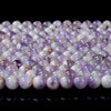 8MM Natural Flower Dream Amethyst Gemstone Grade AA Round Loose Beads (D209)
