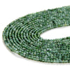 2MM Natural Green Rutilated Quartz Gemstone Grade AAA Micro Faceted Round Loose Beads 15.5 inch Full Strand (80008844-P11)