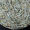 3MM Natural Hemimorphite Gemstone Micro Faceted Round Loose Beads 15 inch Full Strand (80009417-P31)