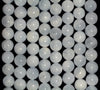 8mm Genuine Natural Blue Calcite Rare Gemstone Grade AAA Smooth Round Loose Beads 15.5 inch Full Strand (80020230-A223)