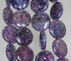 20mm Purple Lepidolite Gemstone Grade AA Flat Round Loose Beads 8 inch Half Strand (90187863-658)