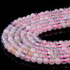 Natural Morganite Gemstone Grade AA Round 2MM 3MM Loose Beads 15 inch Full Strand (P59)