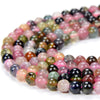 2MM Natural Multi Color Tourmaline Gemstone Grade AA Round Loose Beads 15 inch Full Strand (80016791-P63)