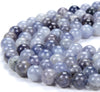8MM Natural Iolite Gemstone Grade AA Round Loose Beads (D313)