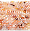 Natural Hematoid Golden Red Gemstone Grade AAA Round 8MM 9MM 10MM 13MM 14MM 16MM Loose Beads (D280)