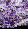 6MM Natural Lavender Amethyst Gemstone Grade A Round Loose Beads (D331)