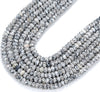 9X5MM Natural Granite Gemstone Grade AAA Faceted Rondelle Loose Beads (D346)