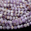 8MM Natural Flower Dream Amethyst Gemstone Grade AA Round Loose Beads (D209)